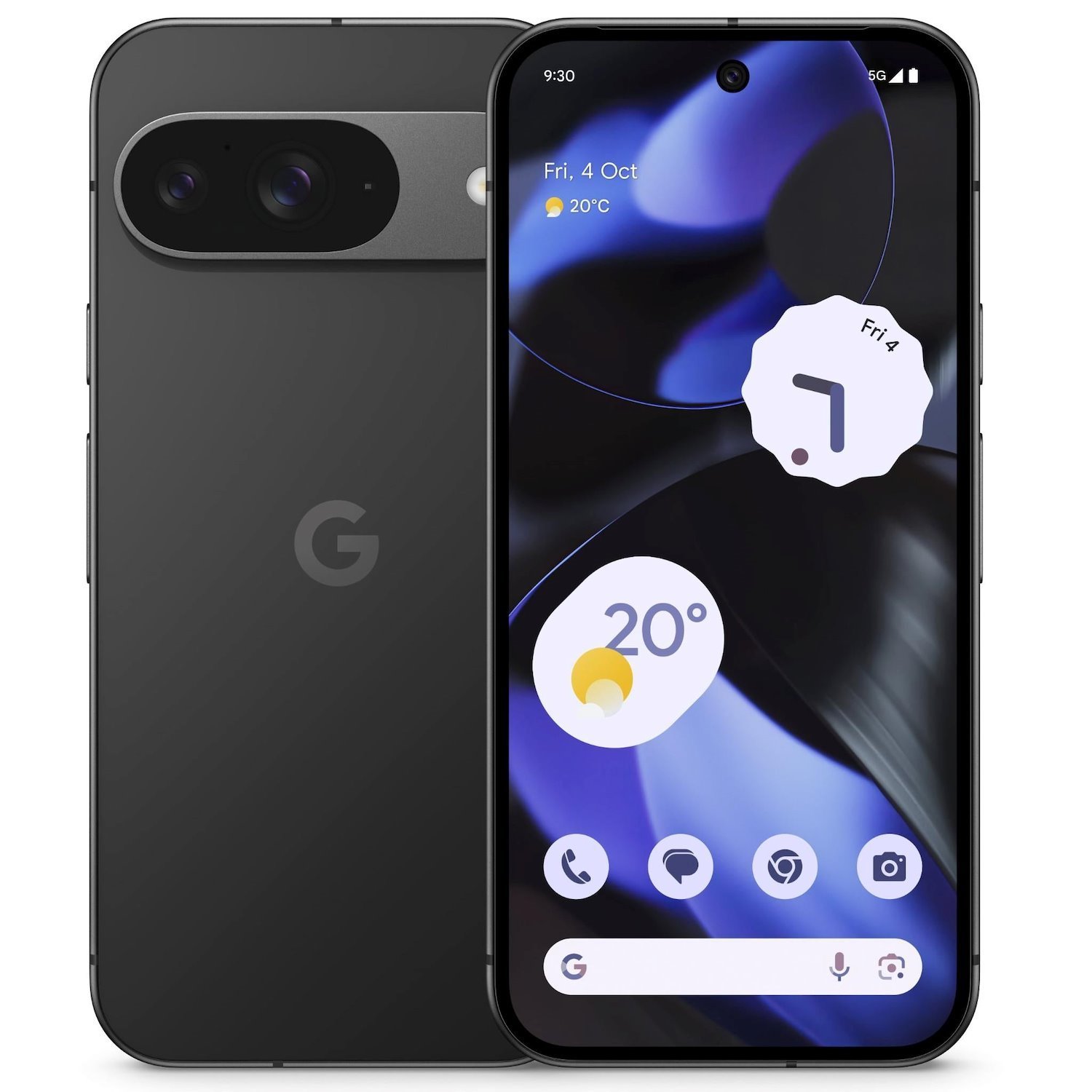 Google Pixel 9 5G 256GB - Obsidian (Ga05842-Ca),*Au Stock*, 6.3' , Oled, 120Hz, 12GB/256GB, 50MP/10.5MP, Dual Sim + Esim, 4700mAH, 2 Years Warranty