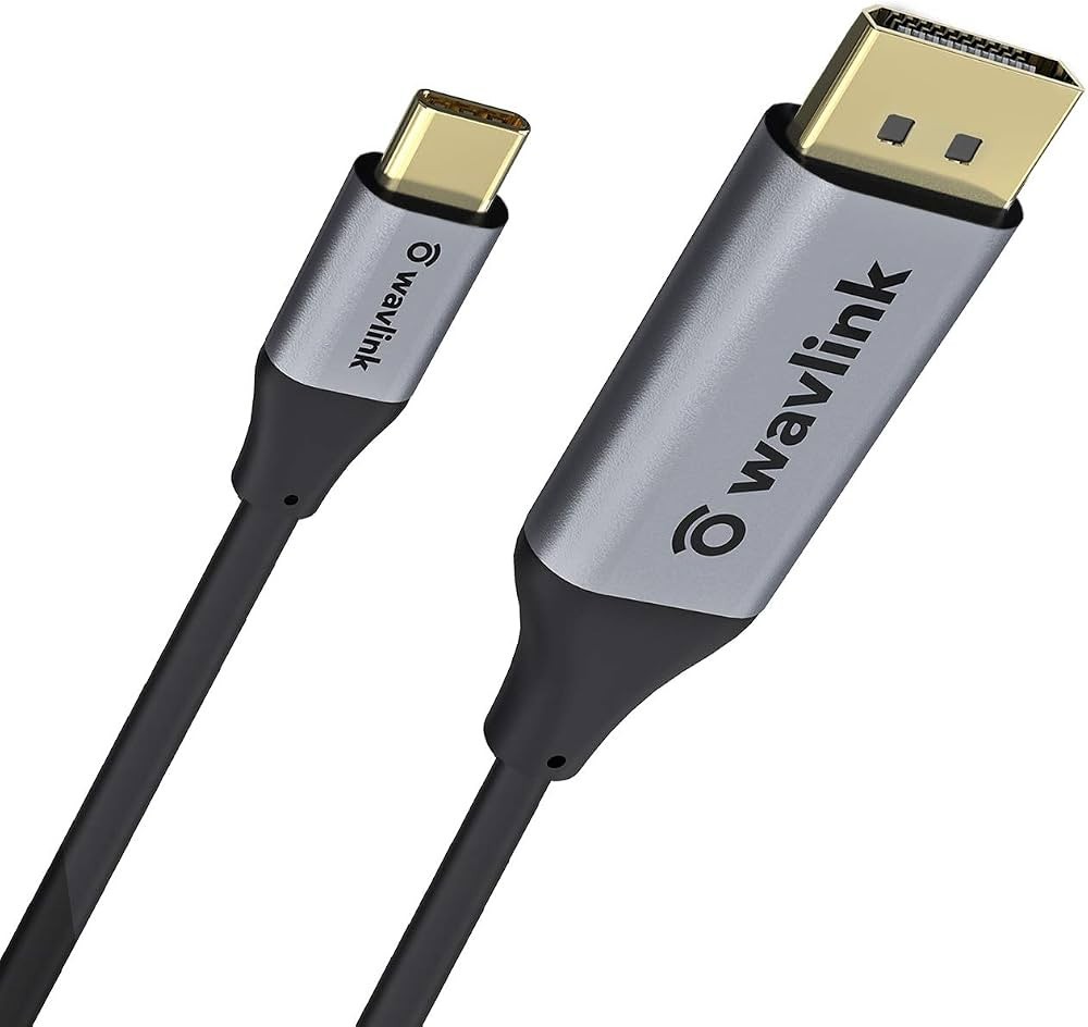 Wavlink Wl-Cadm3 Usb-C To DisplayPort Male Cable, 1.8M