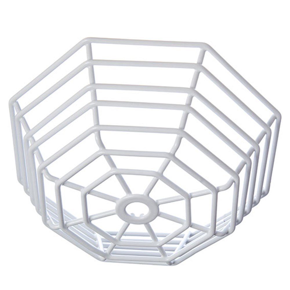 Steel Web Stopper, Low Profile, Flush Mount, White