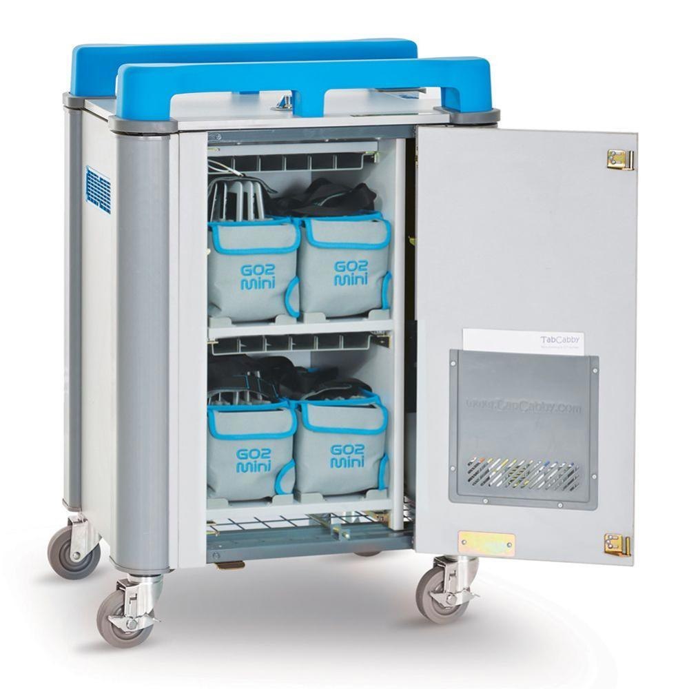 Lapcabby The TabCabby 20 Vertical Charge Only Is Designed To Store And Charge 20 Tablets Up To 11Inch Screen Size - Including Protective Cases. The Trolleys Are Ideal For Classrooms, And Organization