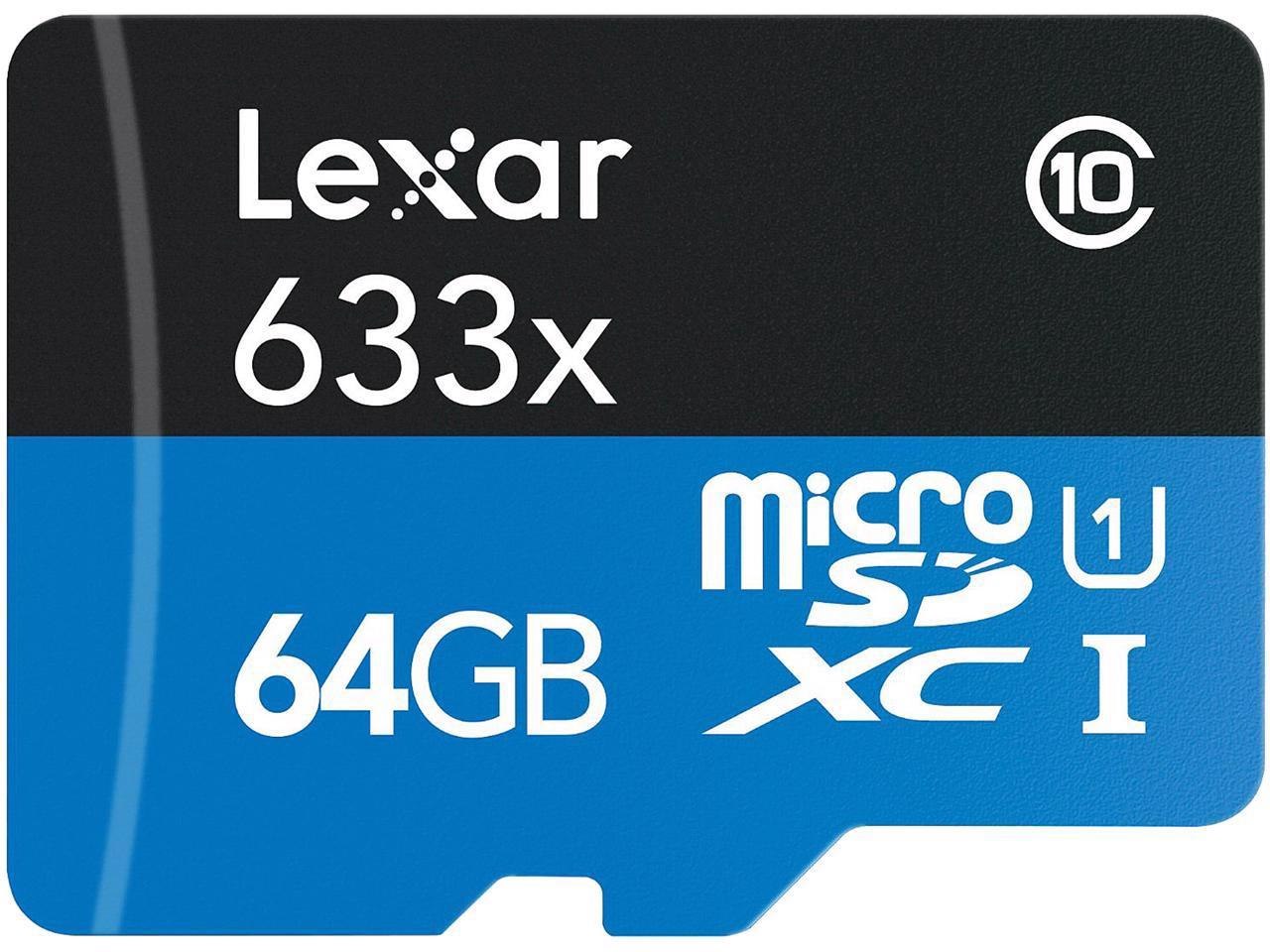 Lexar High Performance 64 GB UHS-I microSDXC - 1