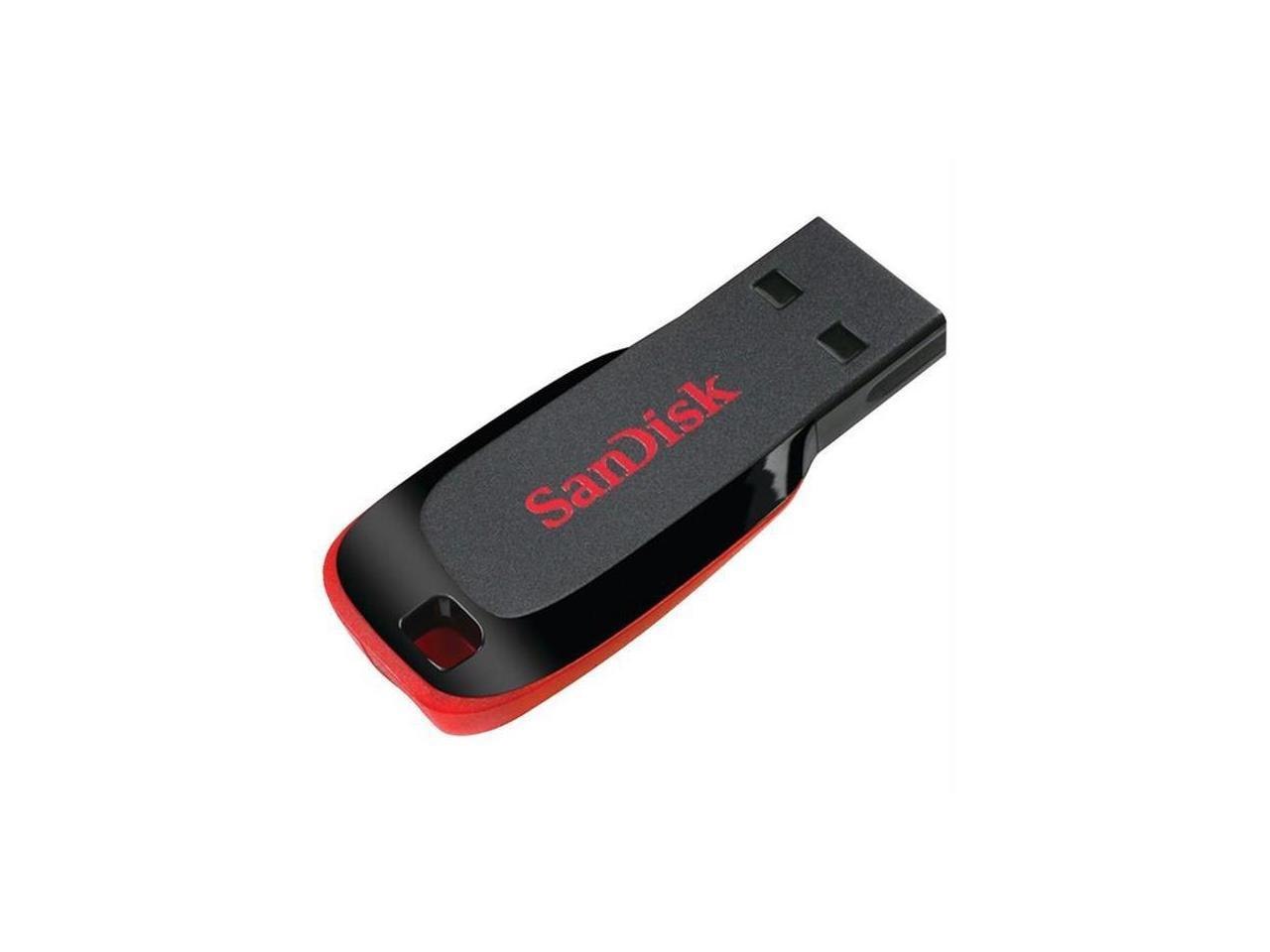 SanDisk Flash Drive, Usb 2.0, 32GB, Cruzer Blade