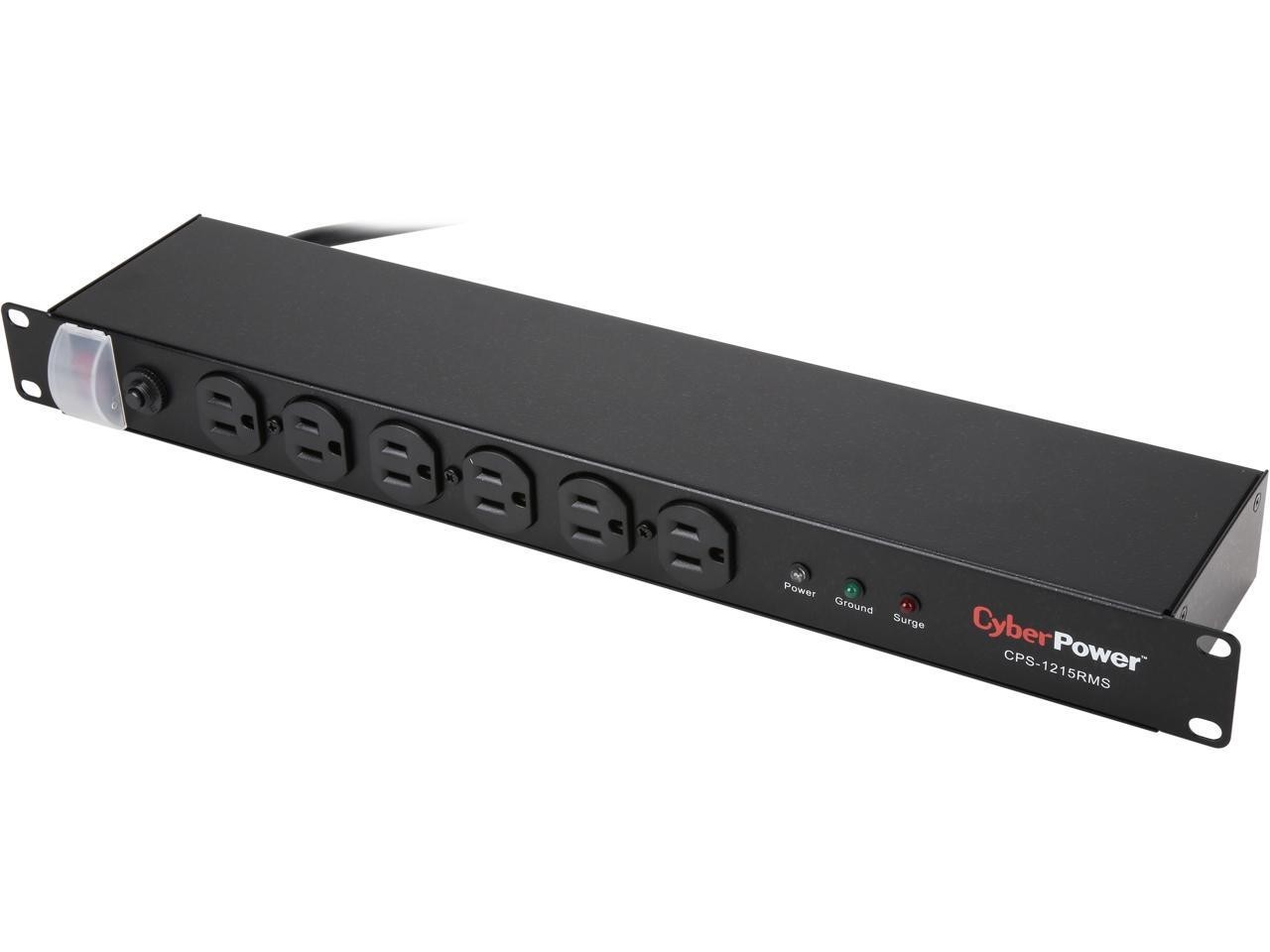 CyberPower CPS1215RMS 120 VAC 15A Rackbar Surge
