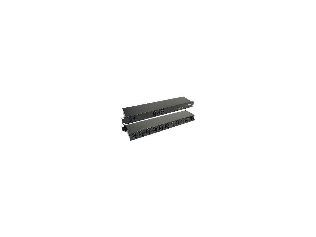 CyberPower CPS1220RMS Rackbar 12 - Outlet Surge Protector with 1800 J Surge Suppression