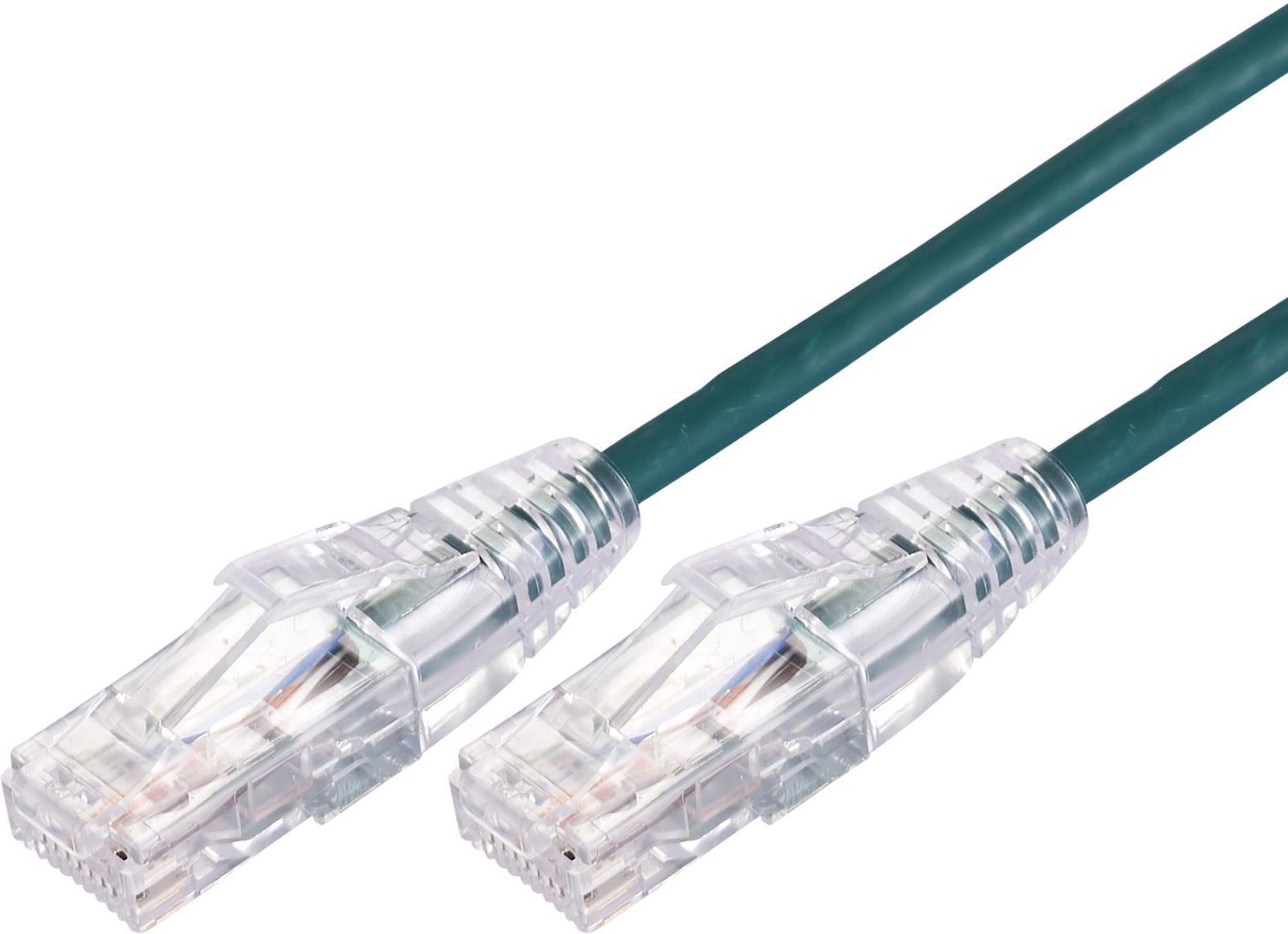 Comsol 1M RJ45 Cat 6A Ultra Thin Patch Cable - Green
