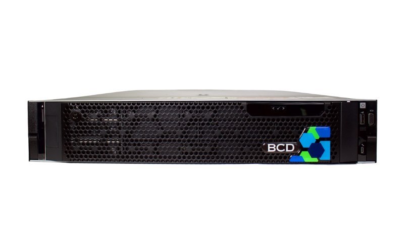 BCD Video Professional 2U 8-Bay Rackmount Video Recording Server BCD212-PVS-410Y-D480