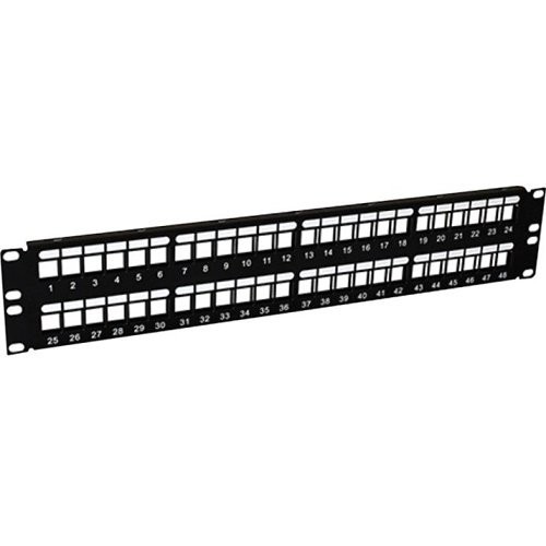 ADI PRO 48-Port Flush Mount Blank Patch Panel