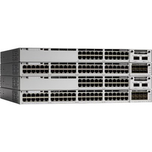 Catalyst 9300X 12x25G Fiber Ports, modular uplink Switch + DNA Essentials 5 Year License