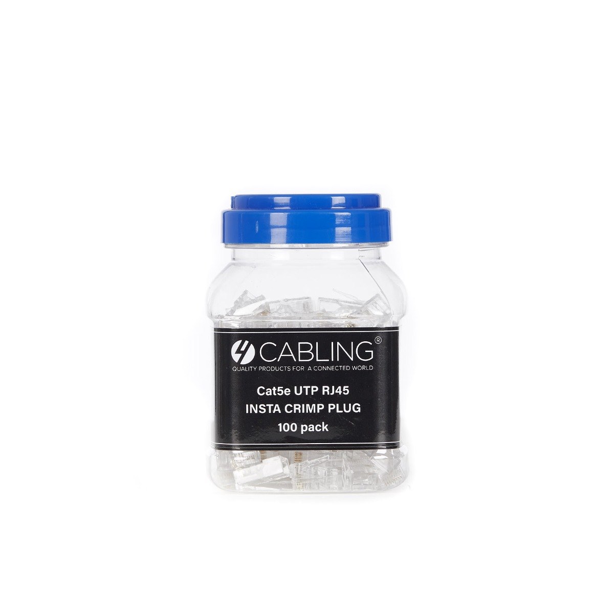 4Cabling CAT5e Utp RJ45 Insta Crimp Plug 100 Pack