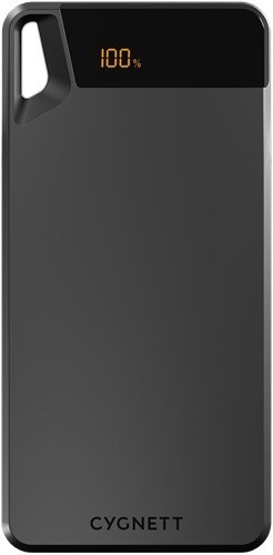 Cygnett ChargeUp Boost 4TH Gen 20K mAh Power Bank- Black(CY4751PBCHE)Triple Port(Dual Usb-A 15W+1xUSB-C 15W),15cm Usb-C Cable,15W Max,2 Years Warranty
