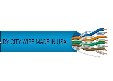 Cat6 - UNS SOL CMR - Blue - Single Data Run