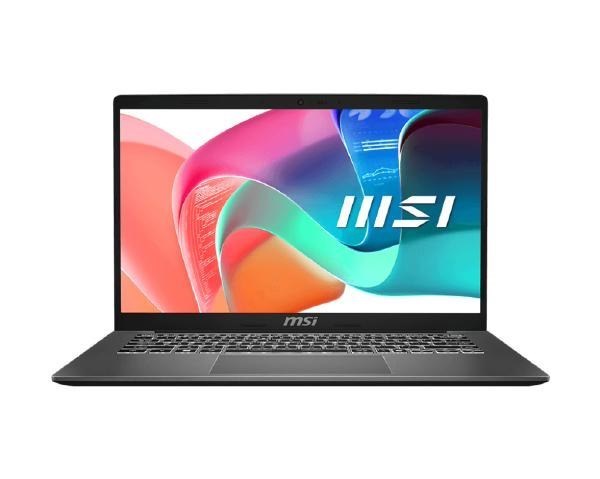 Msi 9S7-14S111-078 Modern 14 F1M -Intel I7-150U / 16GB 3200MHz / 1TB SSD / 14" FHD / W11P / Platinum Gray / 1YR Warranty