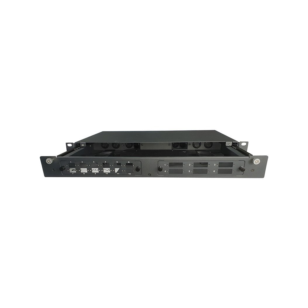 4Cabling 1Ru 12/24/48 Port Rack Mount Fibre Optic Patch Panel | Rodent Proof Fobot W/ Splice Cassette