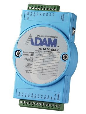 Advantech Adam-6060 6-Channel Relay Output With Digital Input