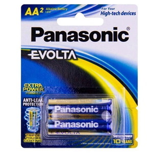 Panasonic Evolta Aa Alkaline Battery 2 Pack