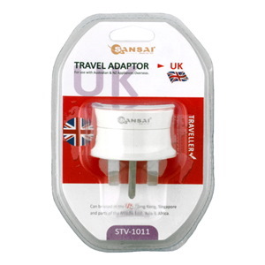 Sansai OutboundTravel Adapter - Nz/Au To Uk Plug