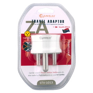 Sansai OutboundTravel Adapter - Nz/Au To India Plug
