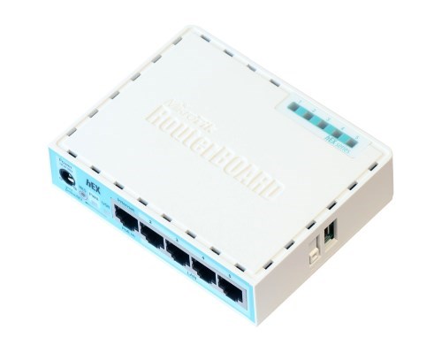 MikroTik RouterBOARD RB750Gr3 Gigabit Ethernet Soho Router Hex - 5 Port - 5X Gigabit Ethernet - Dual Core 880MHz Cpu - 256MB Ram - Usb - microSD - RouterOS L4