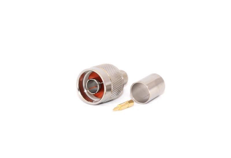 Go Wireless N-Type Male Crimp Connector For Lmr400/Rg8u