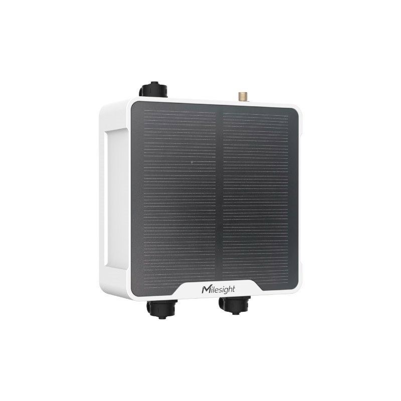 Milesight Uc511-Ea Au915/As923 Solar Powered LoRaWan IoT Controller With External Antenna And Latching Solenoids And Pulse Meter Support
