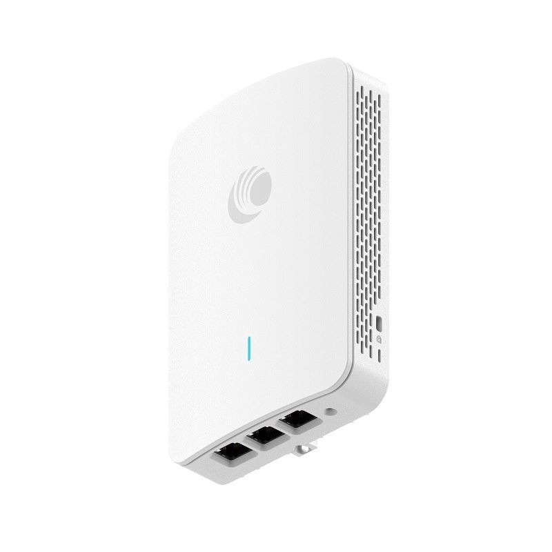 Cambium XV2-22H Wallplate Dual-Radio WiFi 6 2X2 Access Point With 3X GbE (1X 48V PoE Out)