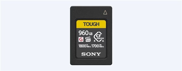 Sony Ceag960t Tough CFexpress Card 960GB