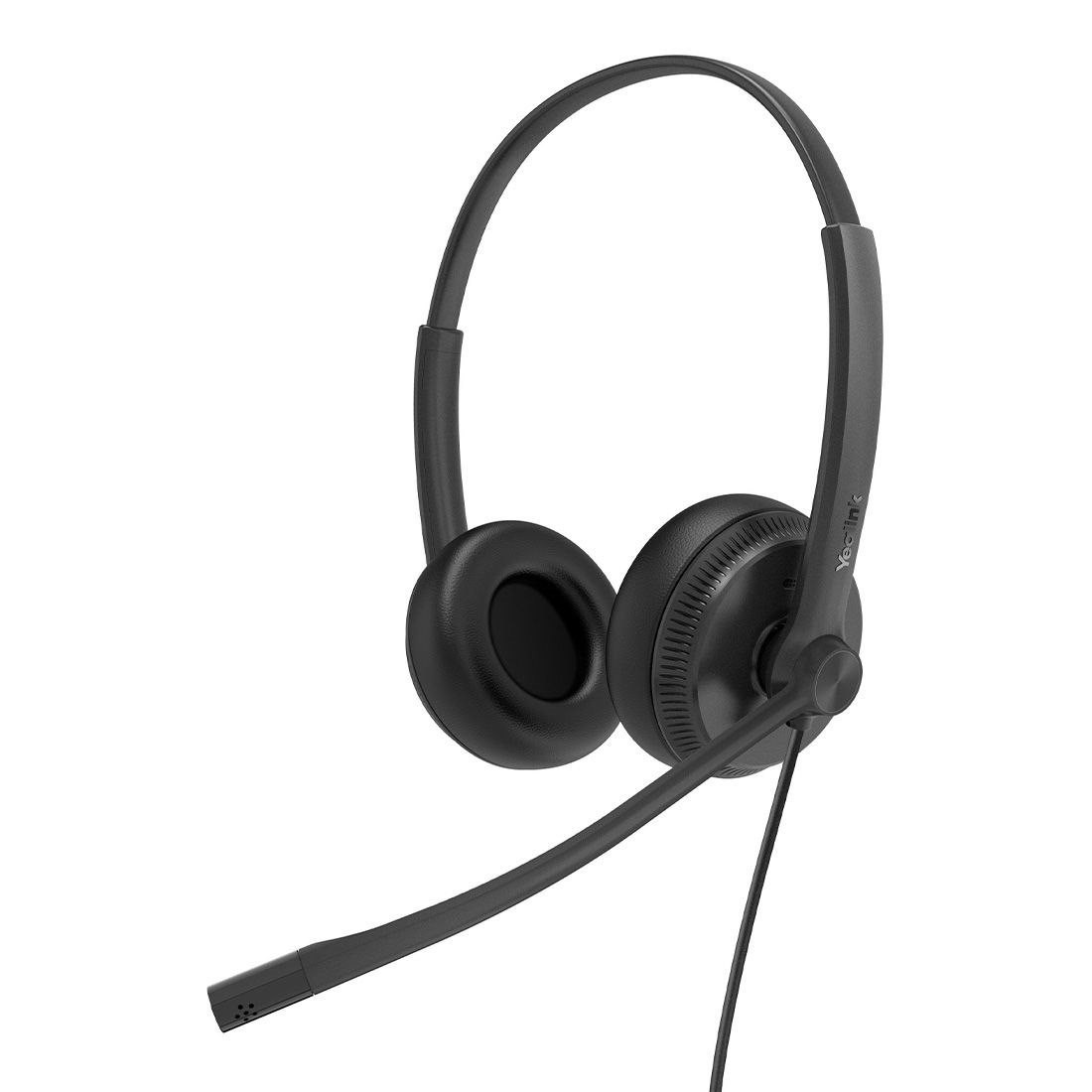 Yealink Uh34 Dual Uc Usb Headset, Lightweight, All Day Wearing Comfort, Ear Wideband Noise Cancelling Microphone, Leather Ear Cushions, Usb-A