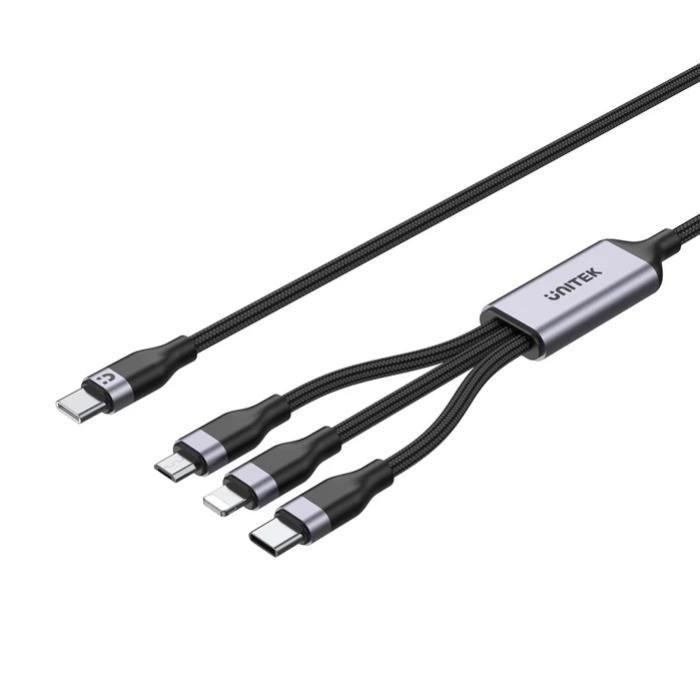 Unitek 3-In-1 Usb-C To Lightning Micro