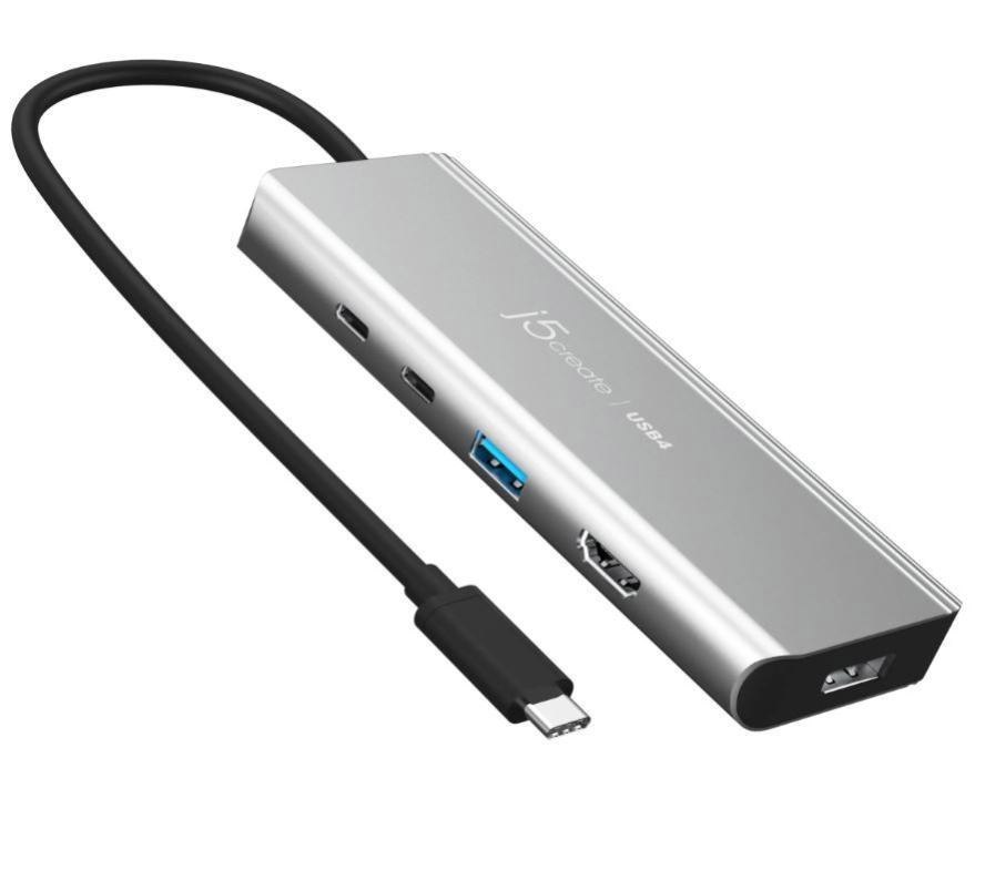 J5create Usb4 Dual 4K Multi-Port Hub