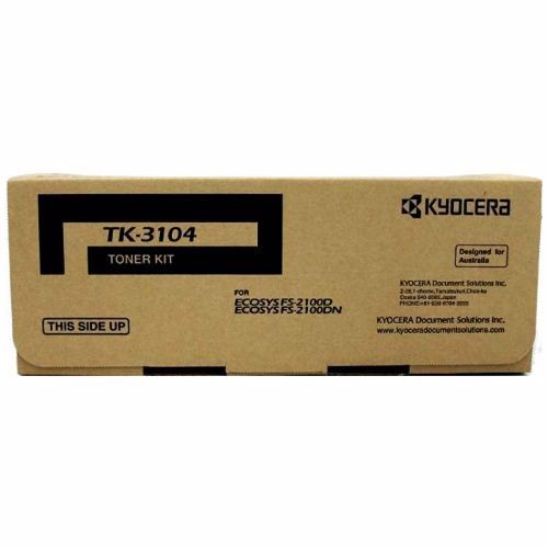 KYOCERA TONER KIT TK-3104 - BLACK FOR ECOSYS M3540IDN/M3040IDN/M3540DN/M3040DN