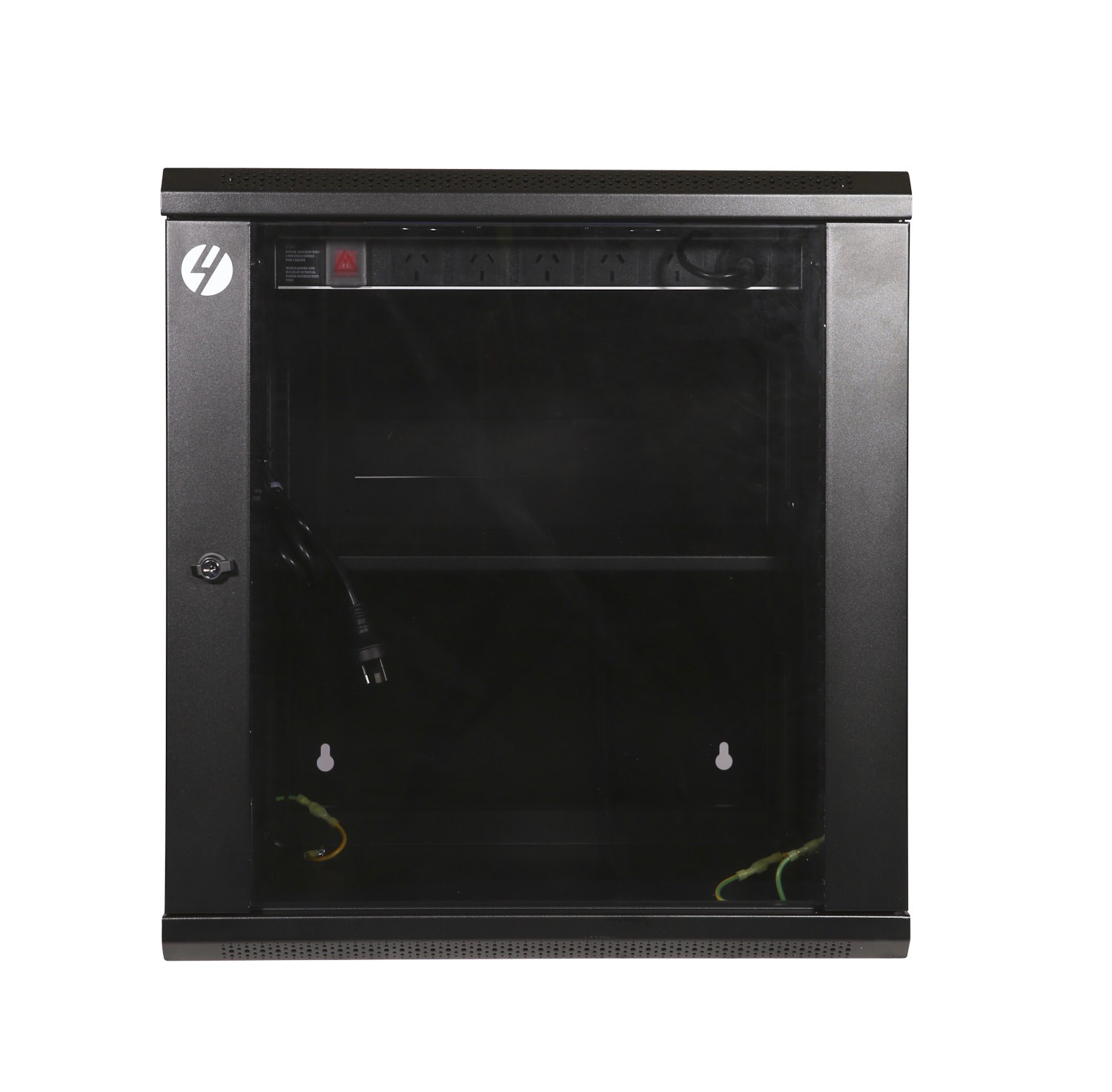 4Cabling 12RU 600mm Wide x 600mm Deep Hinged Wall Mount Server Rack