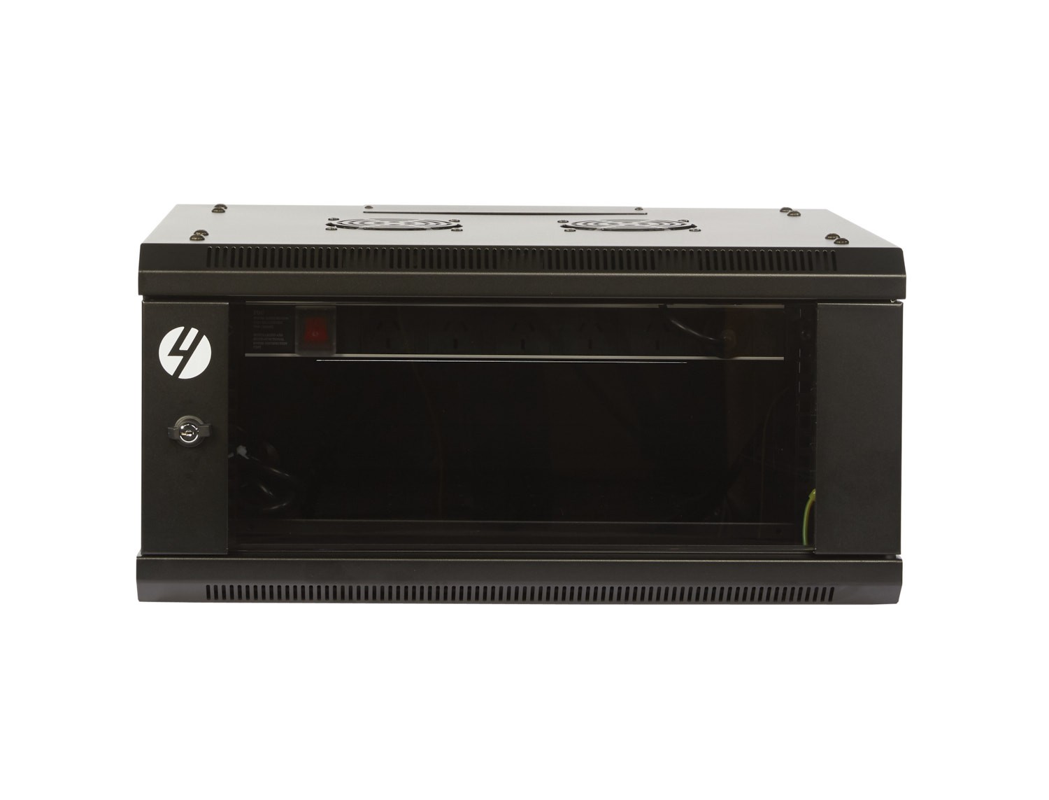 4Cabling 4RU 600mm Width x 450mm Deep Wall Mount Server Rack