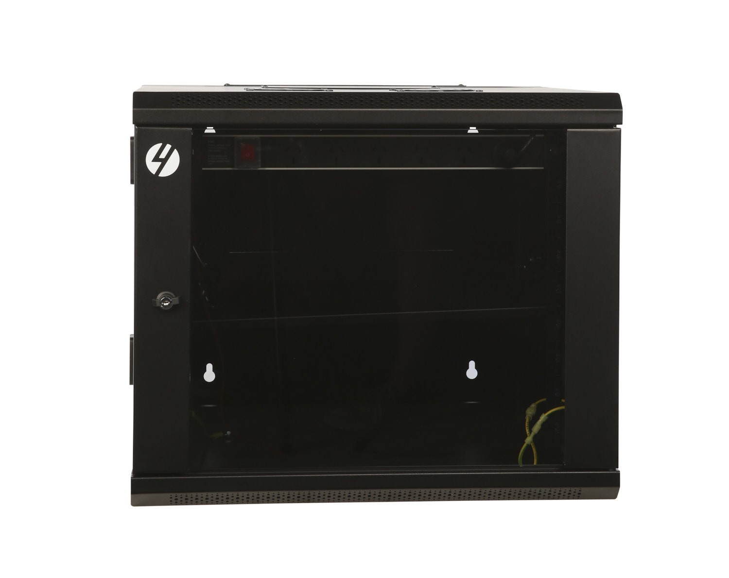 4Cabling 9RU 600mm Wide x 600mm Deep Hinged Wall Mount Server Rack