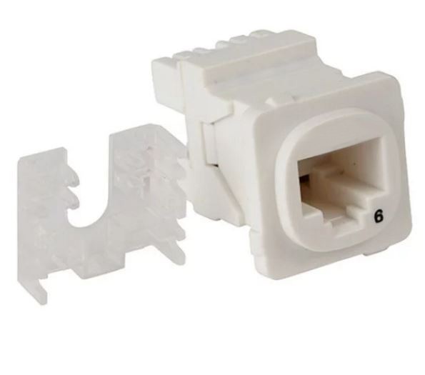 4Cabling Australian Style Cat 6 RJ45 Jack : Tub QTY 50