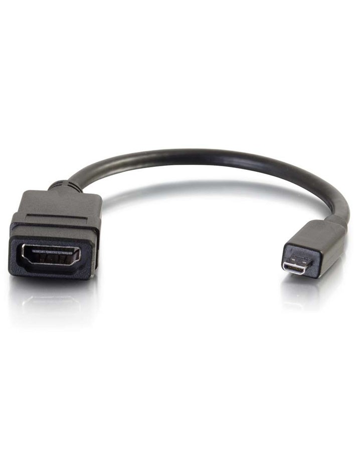 4Cabling Hdmi Female To Micro Hdmi Male Adaptor - 15CM
