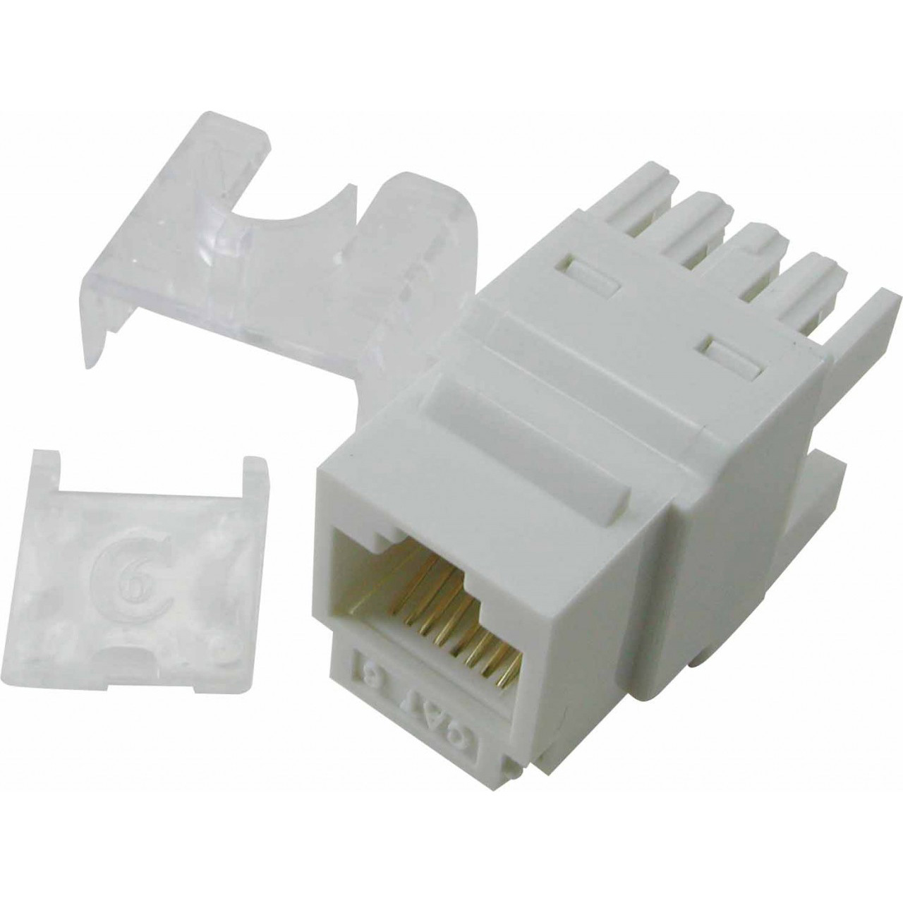 4Cabling Cat 5E RJ45 Keystone Jack - 10 Pack