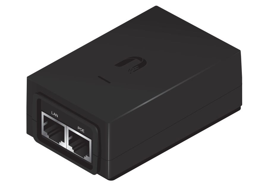 Ubiquiti - POE Injector, 24VDC, 24Watt