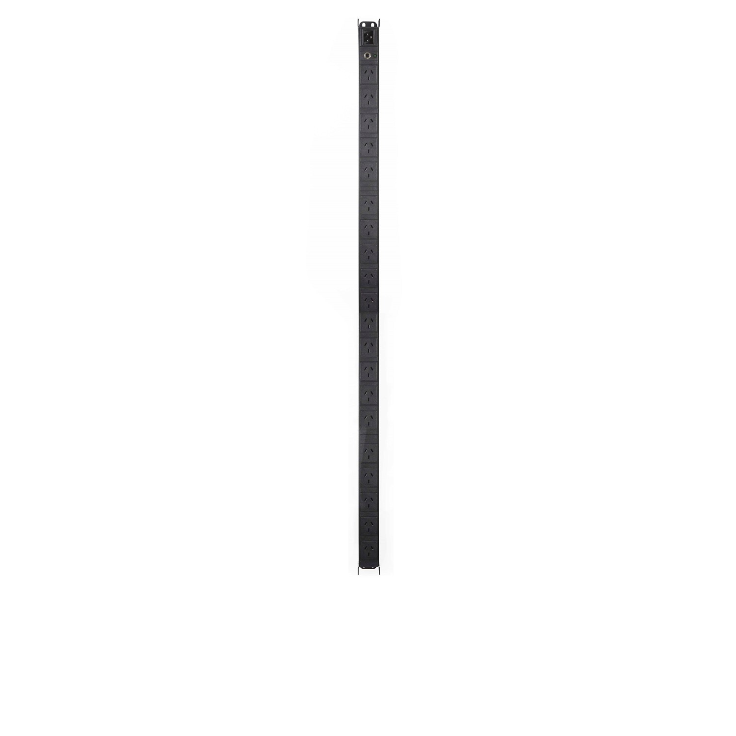 Vertical 19" 20 Way PDU Rack Mount Power Rail