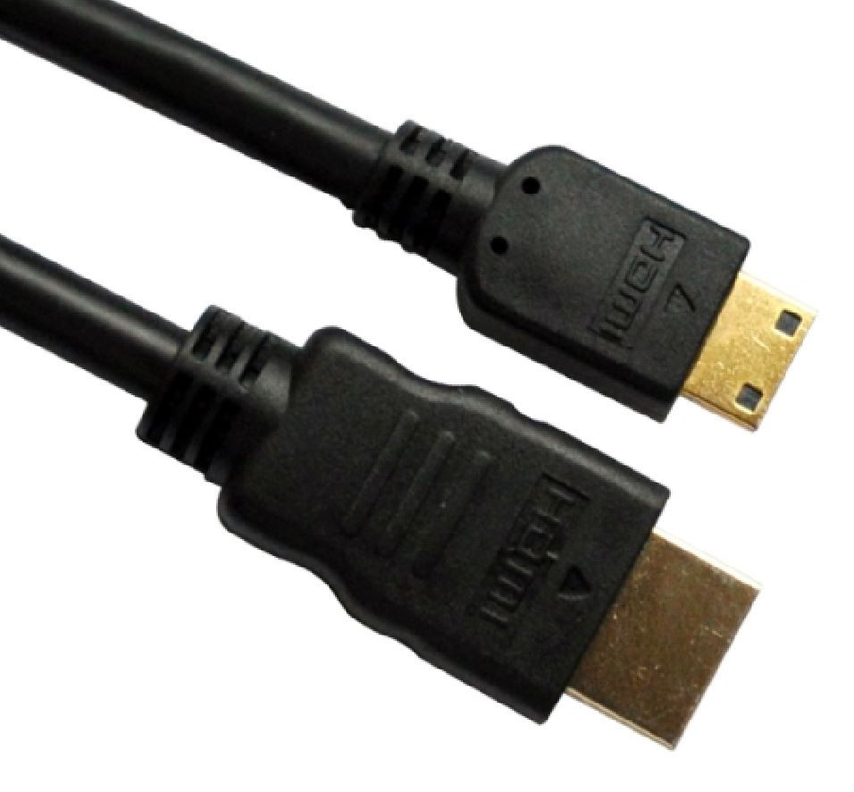 Astrotek Mini HDMI to HDMI Cable 2m with Ethernet 1.4V 3D HD 1080p Male to Male for Camera Camcorder Mobile Laptop Tablet Graphic Video Card