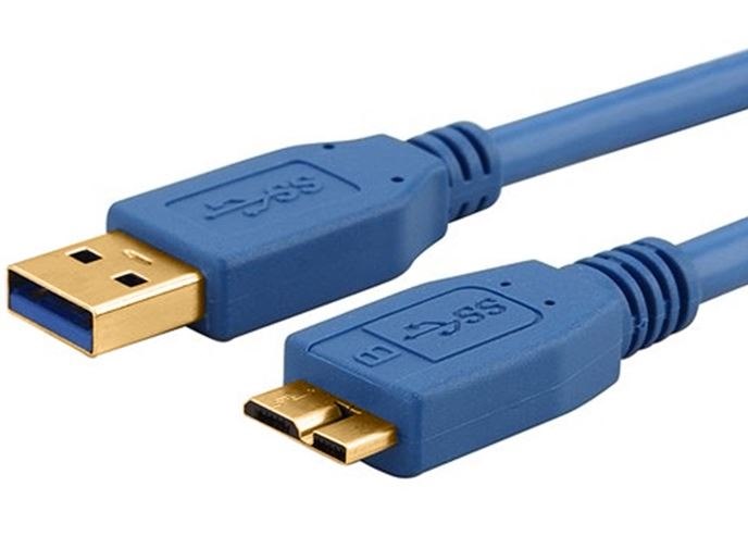Astrotek Usb 3.0 Cable 2M - Type A Male To Micro B Blue Colour ~Cbat-Usb3micro-Ab-3M