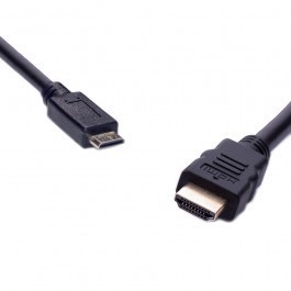 8Ware Mini HDMI to HDMI Cable 3m with Ethernet 1.4V 3D HD 1080p Male to Male for Camera Camcorder Mobile Laptop Tablet Graphic Video Card