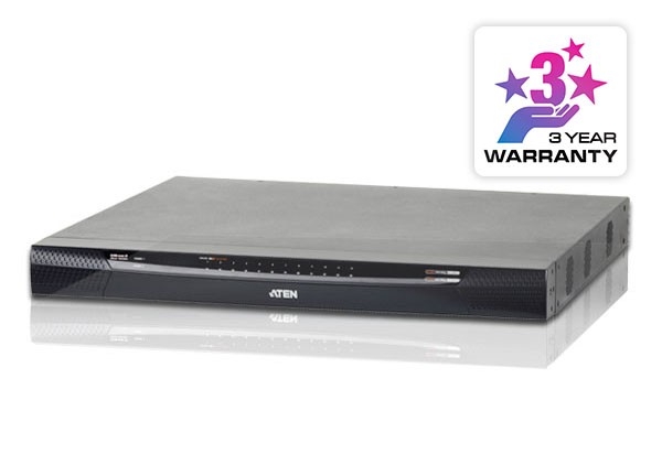 Aten 24 Port KVM Over Ip, 1 Local/4 Remote User Access, 1900X1200