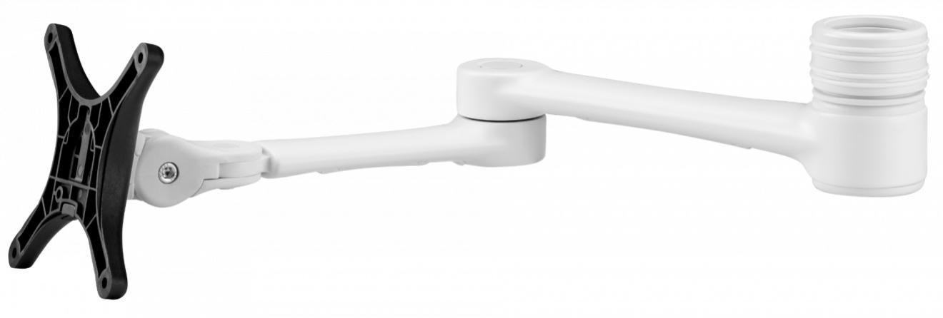 ATDEC EXTRA MONITOR ARM FOR (AF-AT), UP TO 8KG, VESA U P TO 100x100, WHITE, 10YR WTY
