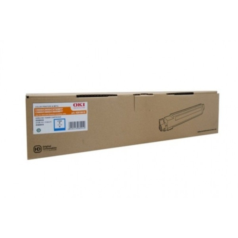 Oki MC852 Cyan Toner