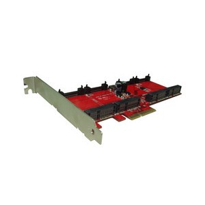 Condor LYPE125 AHCI 6Gbps RAID 4x mSATA Low Profilce PCIe 2.0 Host Adapter