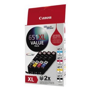 Canon CLI651XL Ink Value Pack