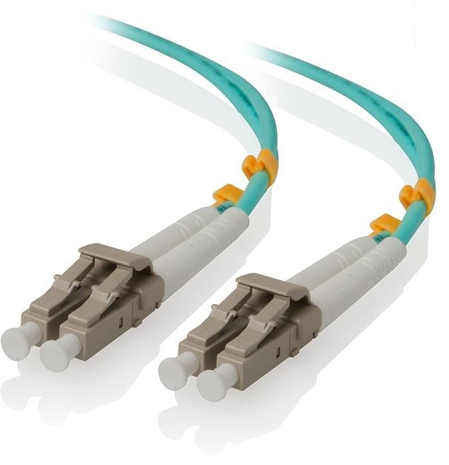 Alogic 15M LC-LC 10G Multi Mode Duplex LSZH Fibre Cable 50/125 Om3