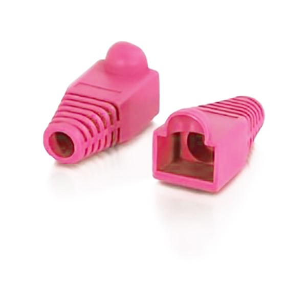 Alogic Pink RJ45 Strain Relief Boot (6.0MM Od) - Bag Of 10
