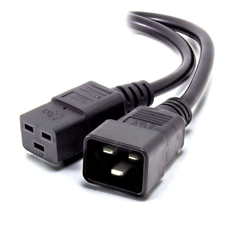 Alogic 0.5M Iec C19 To Iec C20 Power Extension Cable - Male To Female
