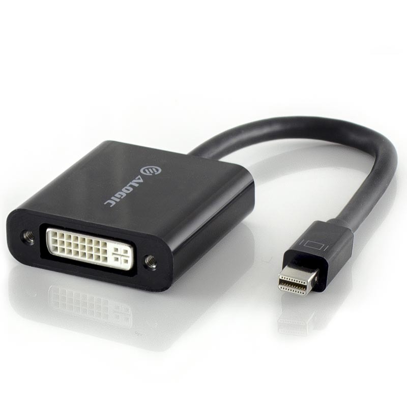 Alogic 20CM Active Mini DisplayPort To Dvi Adapter - Male To Female With 4K Support